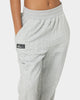 PYRA Women's Quilt Track Pants Grey Marle