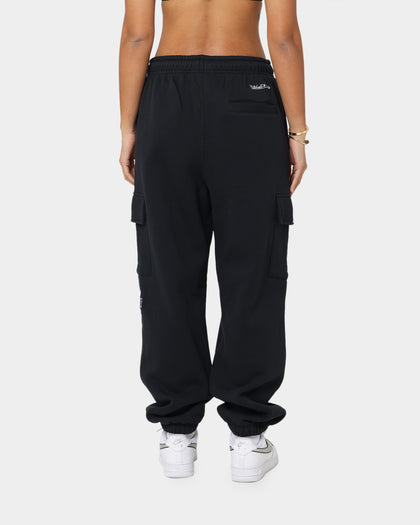 Mitchell & Ness Chicago Bulls Cargo Fleece Sweat Pants Faded Black