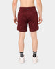 The Anti Order Oblivion Basketball Shorts Dark Burgundy