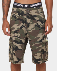 Starter Rugged Terrain Cargo Shorts Camo Print