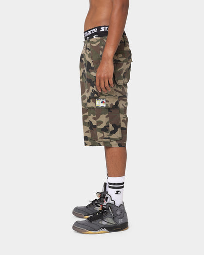 Starter Rugged Terrain Cargo Shorts Camo Print