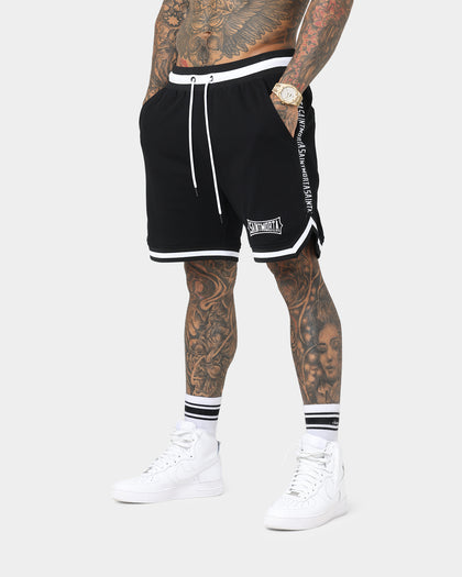 Saint Morta Ceremony Basketball Shorts Black/White