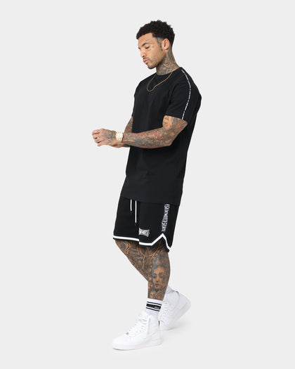 Saint Morta Ceremony Basketball Shorts Black/White