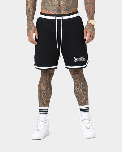 Saint Morta Ceremony Basketball Shorts Black/White