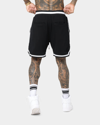 Saint Morta Ceremony Basketball Shorts Black/White