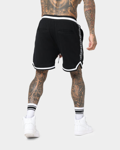 Saint Morta Ceremony Basketball Shorts Black/White