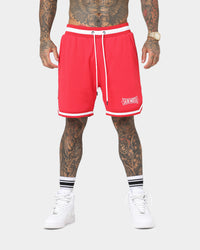 Saint Morta Ceremony Basketball Shorts Red/White