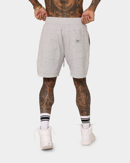 Saint Morta Annex Inset Basketball Shorts Grey