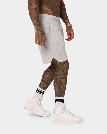 Saint Morta Annex Inset Basketball Shorts Grey