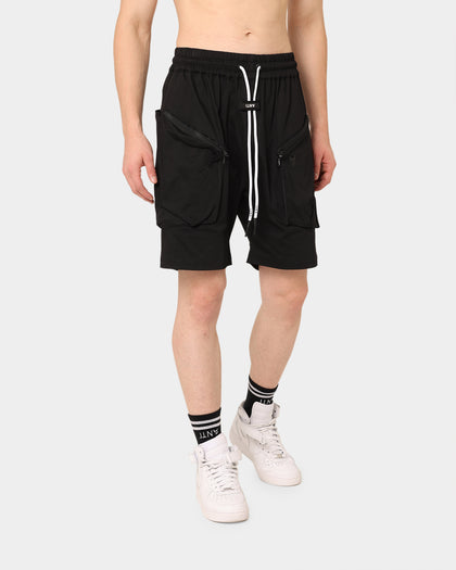The Anti Order Neo Military Cargo Shorts Black