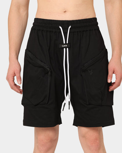 The Anti Order Neo Military Cargo Shorts Black