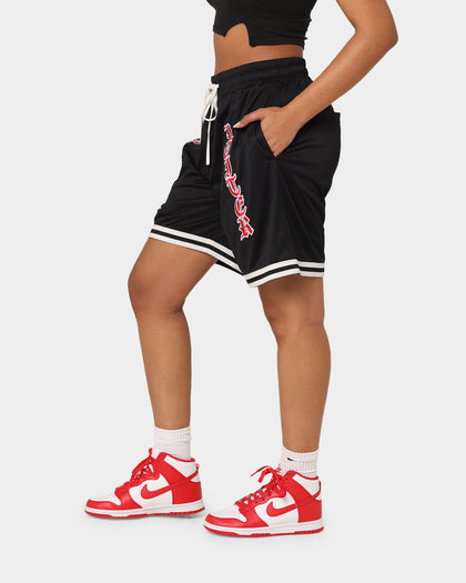 Loiter Script Ball Shorts Black