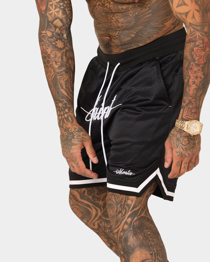 Saint Morta Saviour Mesh Basketball Shorts Black/White