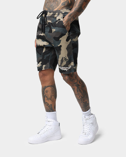 Saint Morta Annex Camo Shorts Woodland Camo