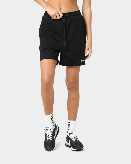PYRA Women's Tahoe Fleece Shorts Black