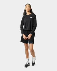 PYRA Women's Tahoe Fleece Shorts Black