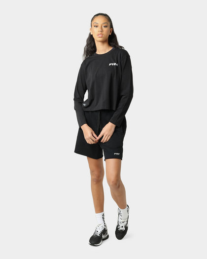 PYRA Women's Tahoe Fleece Shorts Black