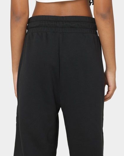 Adidas Women's Studio Lounge Fleece Track Pants Black