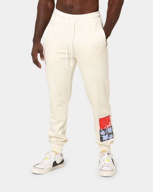 Dead Studios Flower Track Pants Bone/Red/Black