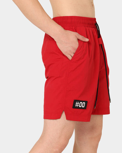 The Anti Order Antidote Beach Shorts Red