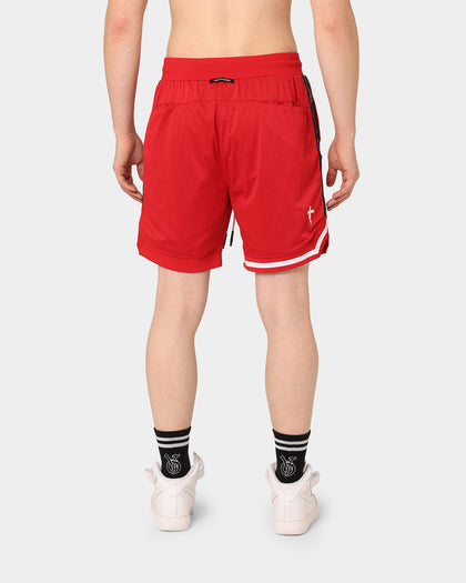 The Anti Order Off Season Basketball Shorts Red/White