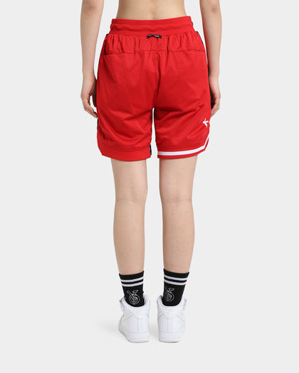 The Anti Order Off Season Basketball Shorts Red/White