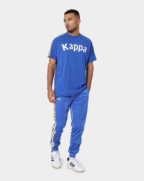 Kappa 222 Banda Rastoria Slim Track Pants Blue Royal/Beige