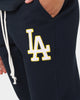 Majestic Athletic Women's Los Angeles Dodgers Heritage Trackpants True Navy
