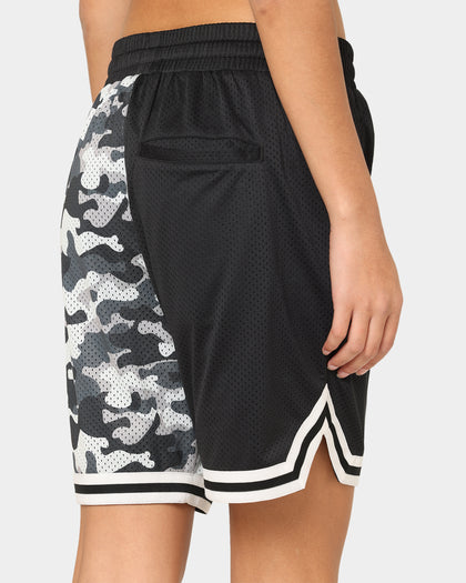 Goat Crew Half Camo Shorts Black/Black