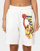 Mitchell & Ness Women's Dunk Shorts Vintage White
