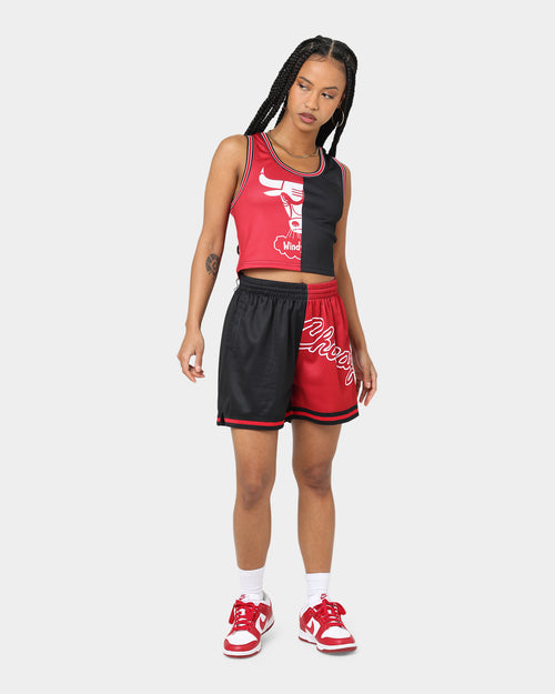 Mitchell & Ness Women's Chicago Bulls Big Face 5.0 Shorts Black
