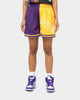 Mitchell & Ness Women's Los Angeles Lakers Big Face 5.0 Shorts Black