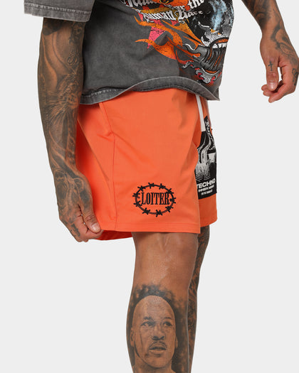 Loiter Nightcrawler Walk Shorts Orange