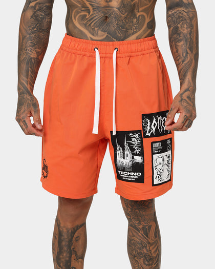 Loiter Nightcrawler Walk Shorts Orange