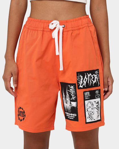 Loiter Nightcrawler Walk Shorts Orange