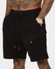 Saint Morta Syndicate Cargo Shorts Black