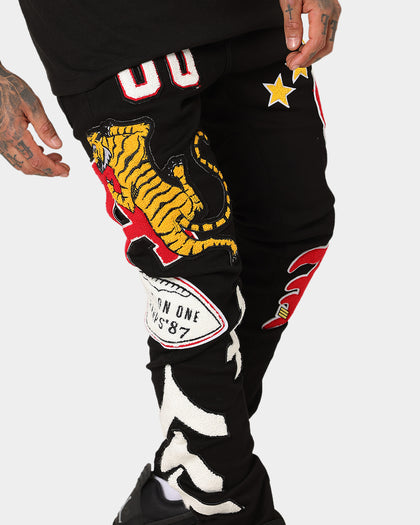 Lifted Anchors "Scholar" Denim Pants Black