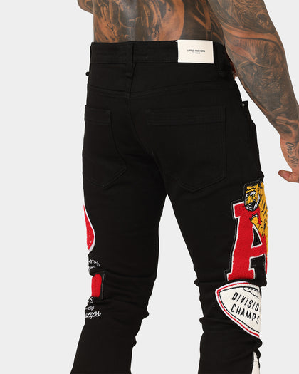 Lifted Anchors "Scholar" Denim Pants Black