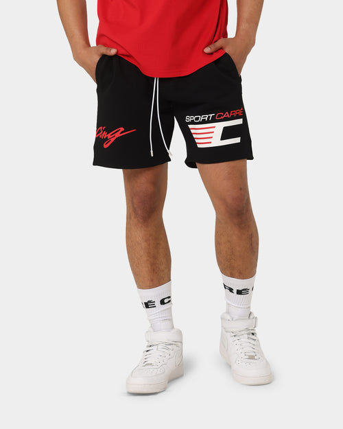 Carré Automobile Sweat Shorts Black