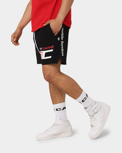 Carré Automobile Sweat Shorts Black