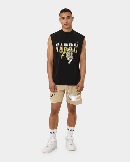 Carré Automobile Sweat Shorts Stone