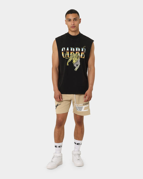 Carré Automobile Sweat Shorts Stone