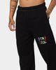 STAYCOOLNYC Puff Paint Sweat Pants Black