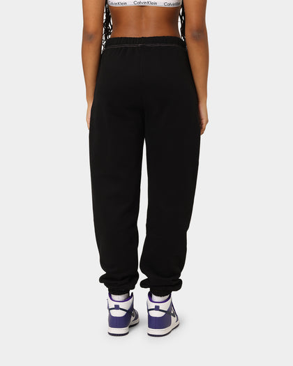STAYCOOLNYC Puff Paint Sweat Pants Black