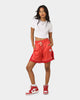 Jordan Women's Essential Diamond Shorts 2.0 Lobster/Fire Red