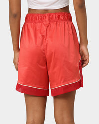 Jordan Women's Essential Diamond Shorts 2.0 Lobster/Fire Red