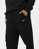 Nike Women's Nike Sportswear Style Fleece High-Waisted Curve Sweatpants Black/Sail