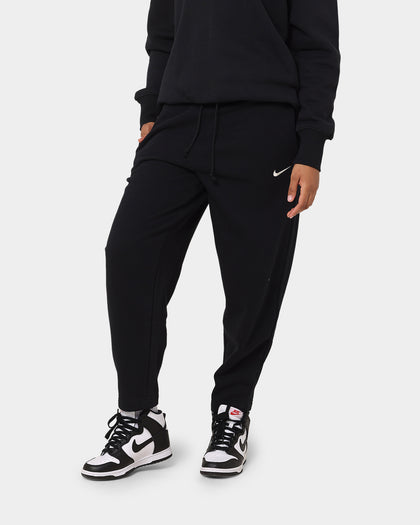 Nike Women's Nike Sportswear Style Fleece High-Waisted Curve Sweatpants Black/Sail