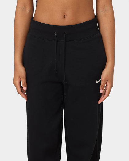 Nike Women's Nike Sportswear Style Fleece High-Waisted Curve Sweatpants Black/Sail