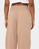 Nike Women's Nike Sportswear Style Fleece High-Waisted Curve Sweatpants Hemp/Sail